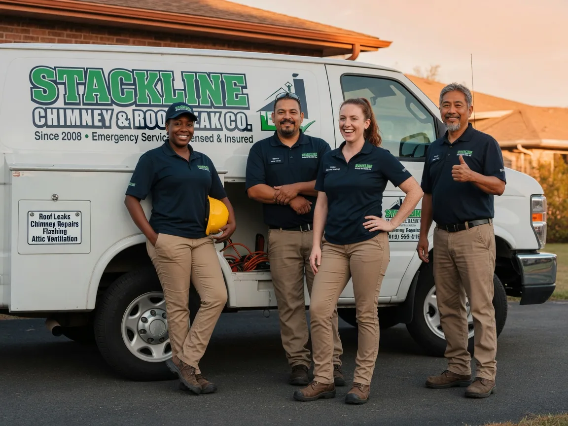 Chimney flashing repair company in Manchaca, TX